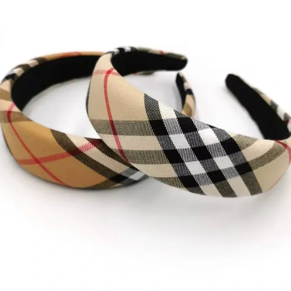 2/$35 Brand New Plaided Headband. - Picture 6 of 9